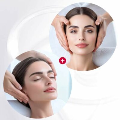 Profitez de la formule soin visage hydradermie et massage du cuir chevelu