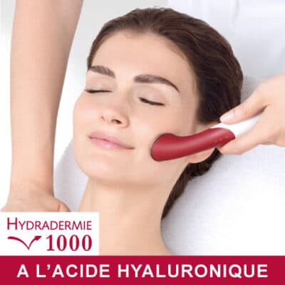 Retrouvez une peau du visage réhydratée, apaisée et purifiée avec Hydradermie 1000 de Guinot